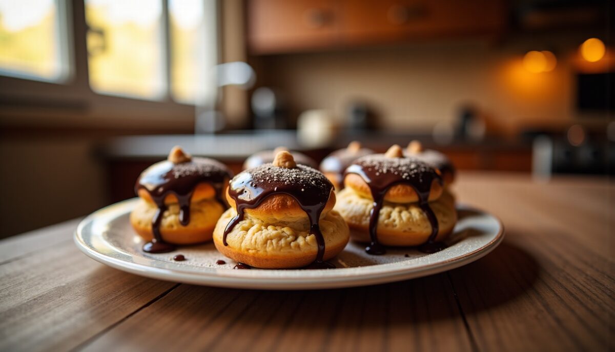 Délicieuses profiteroles pralinées : la recette simple pour un dessert gourmand
