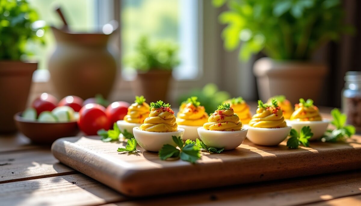 Accompagnements simples et savoureux pour sublimer vos œufs mimosa