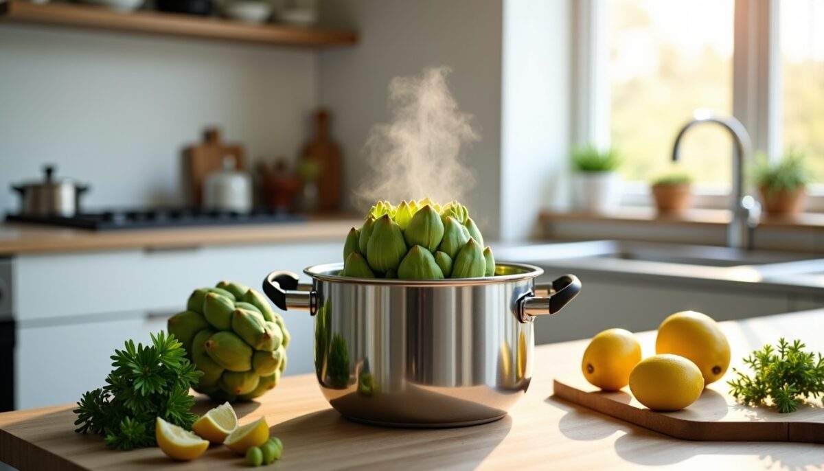 Cuisson express des artichauts à la cocotte-minute : guide pratique et rapide