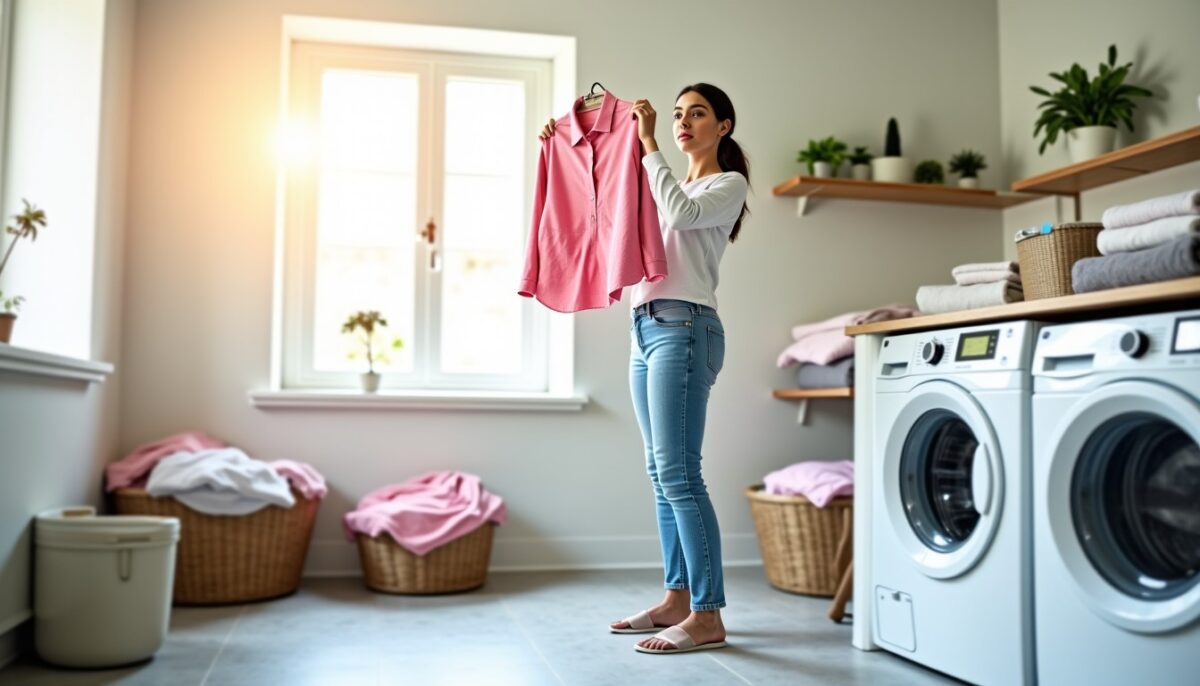 Linge blanc devenu rose : nos astuces efficaces pour le récupérer