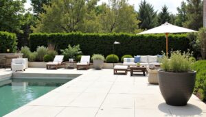 Terrasse en travertin : le guide complet pour sublimer votre espace extérieur avec élégance et authenticité