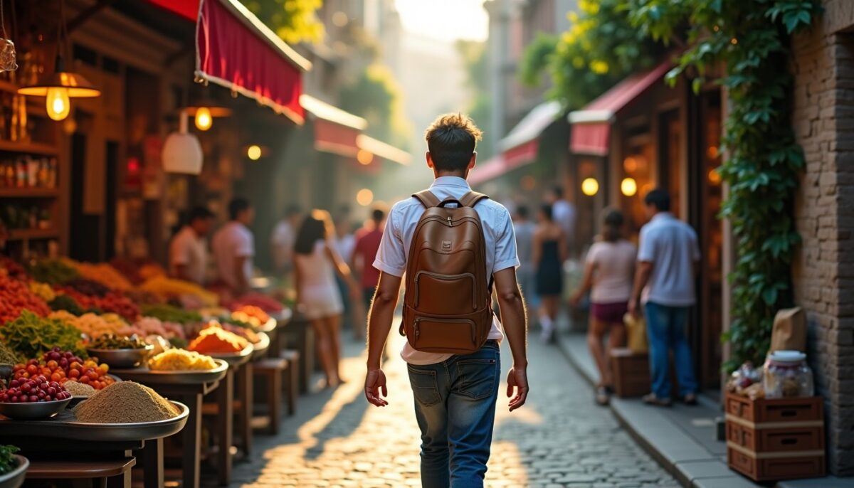 Des étals du marché au silence des rues nocturnes : une journée immersive dans la vie d’un voyageur