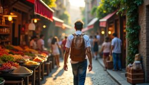 Des étals du marché au silence des rues nocturnes : une journée immersive dans la vie d’un voyageur